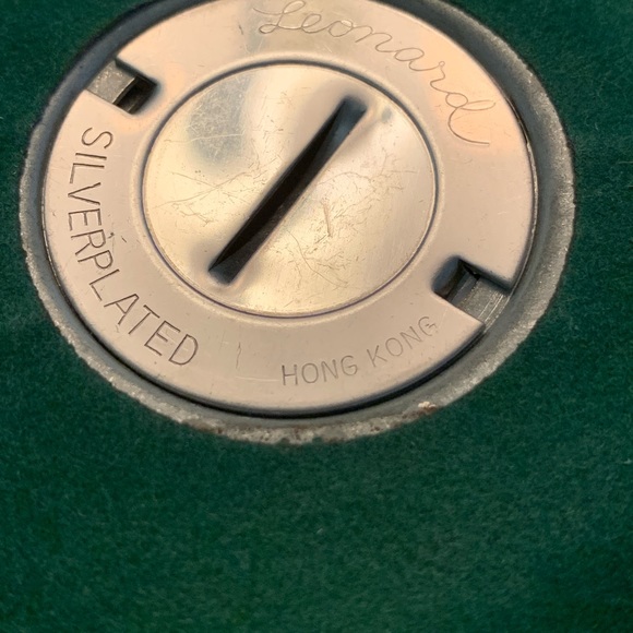 Vintage Leonard silver plated baby blocks coin bank - Picture 9 of 9